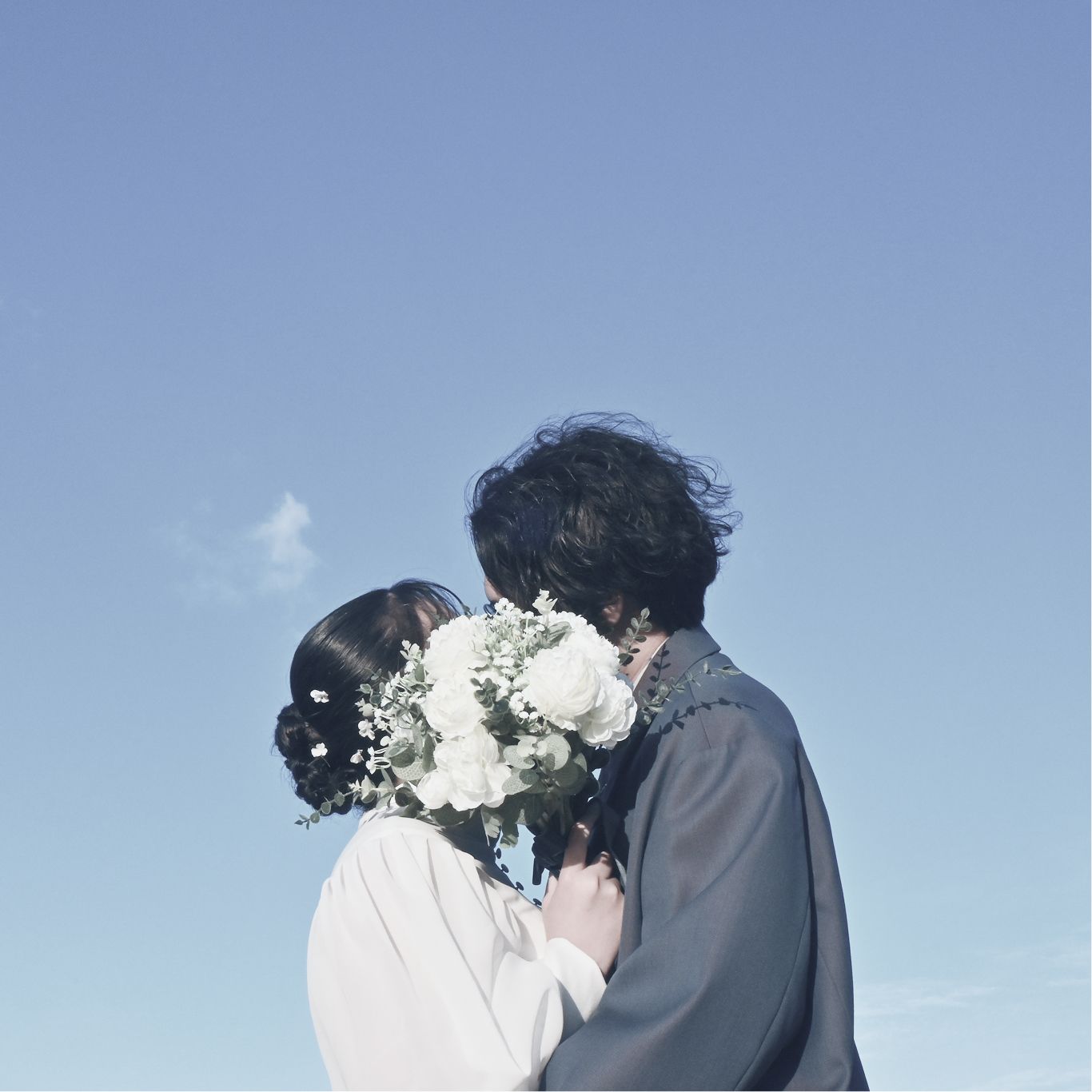 新郎新婦の写真